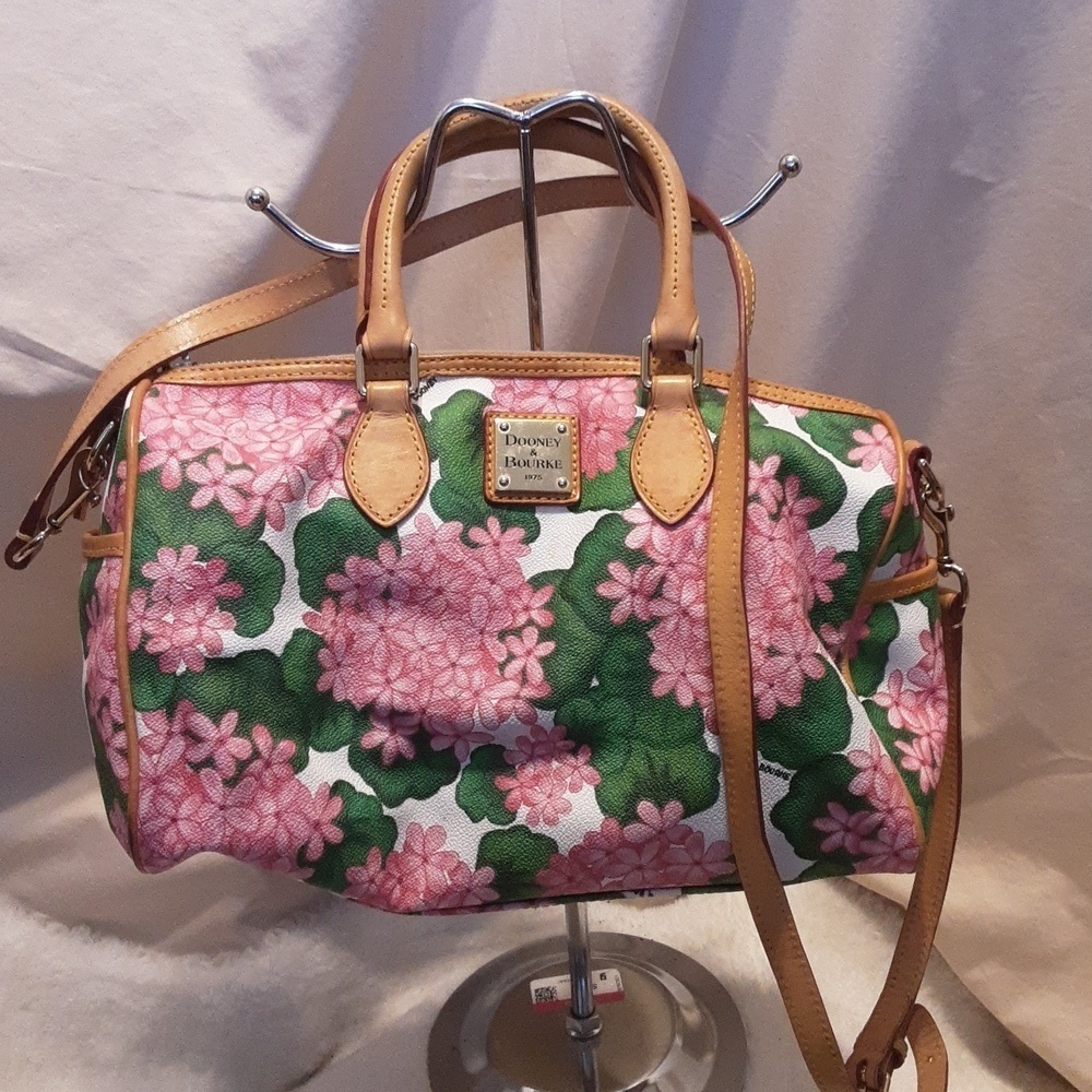 Dooney & Bourke Cotton Floral Satchel